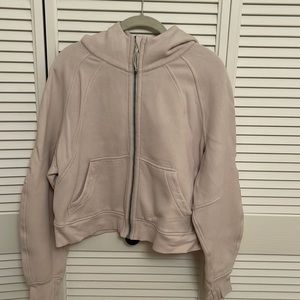 LuLuLemon oversized Scuba full zip hoodie.